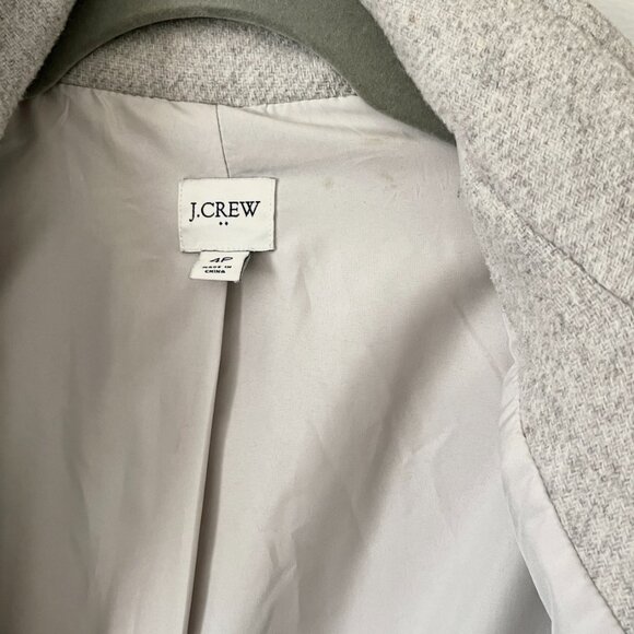 J. Crew City Coat Wool Blend - Picture 16 of 16